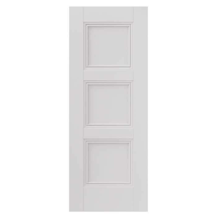 JB Kind Catton White Primed 3-Panels Internal Door