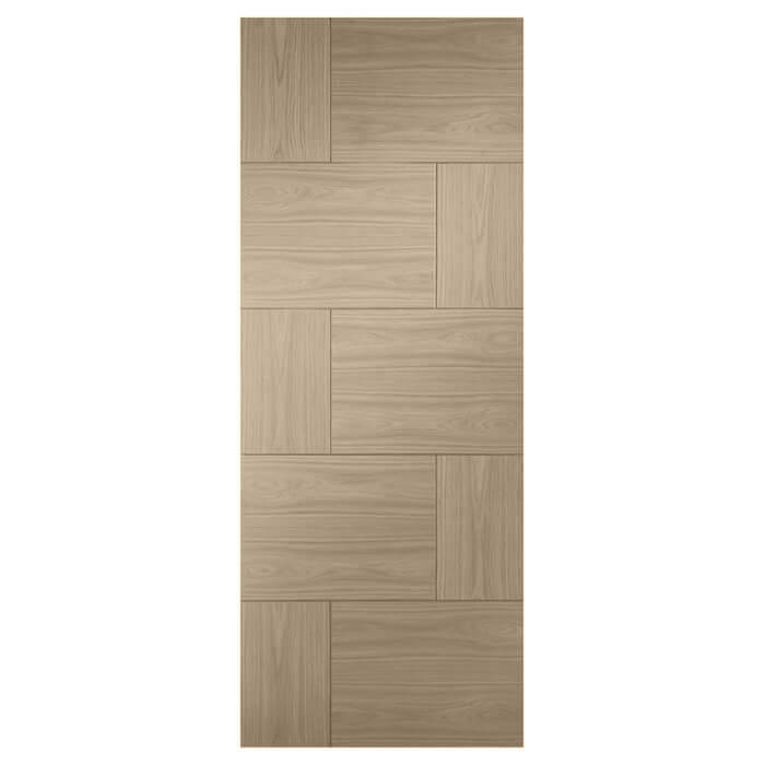 XL Joinery Ravenna Crema Oak 10-Panels Internal Door