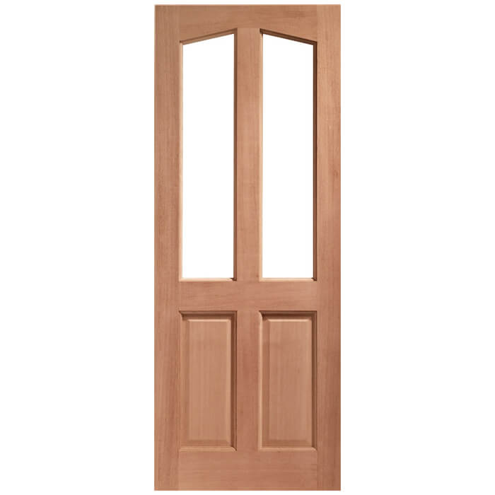 XL Joinery Richmond Un-Finished 2-Panel 2-Lites External Unglazed Door