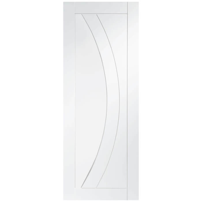 XL Joinery Salerno White Primed 3-Panels Internal Door