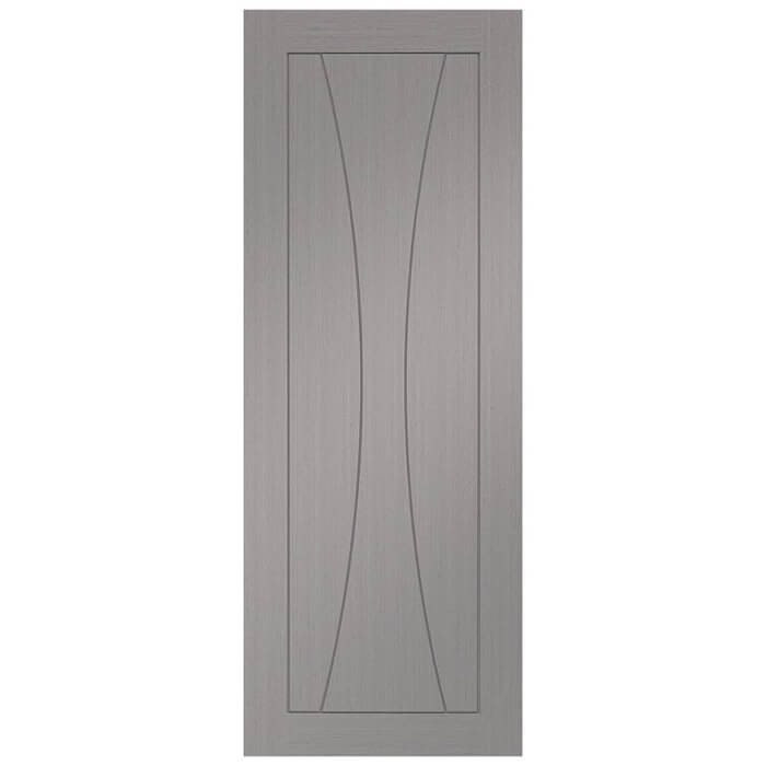 XL Joinery Verona Pre-Finished Light Grey 1-Panel Internal Fire Door