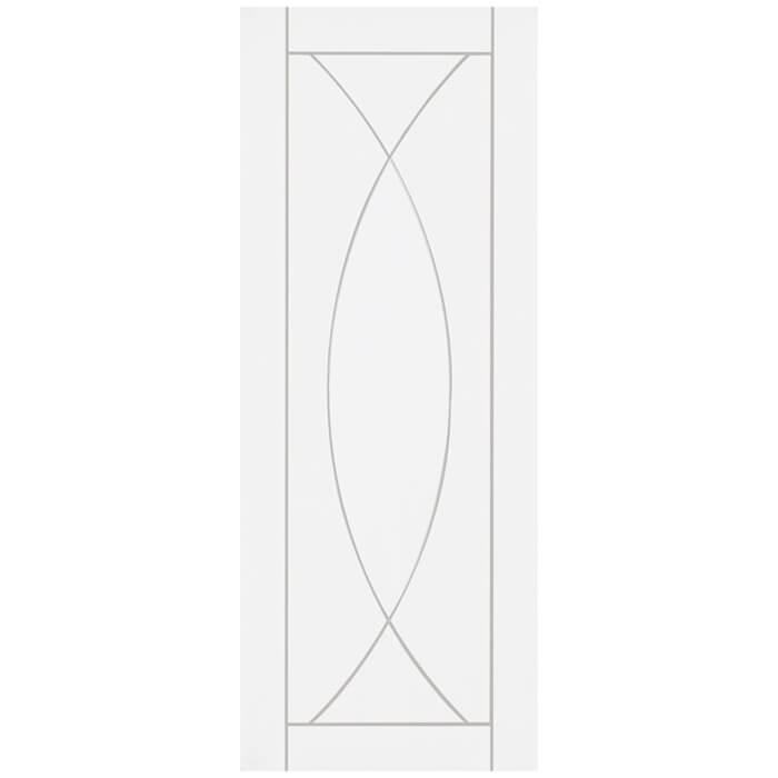 XL Joinery Pesaro White Primed 5-Panels Internal Fire Door