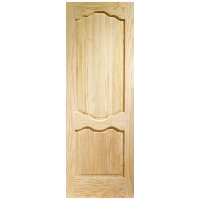 XL Joinery Louis Un-Finished Clear Pine 2-Panels Internal Door