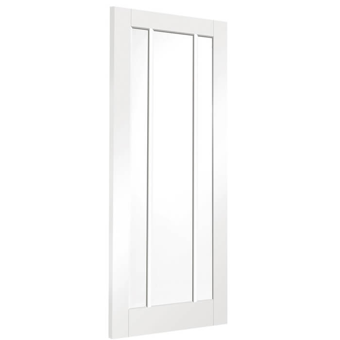 XL Joinery Shaker White Primed 4-Lites Internal Glazed Door