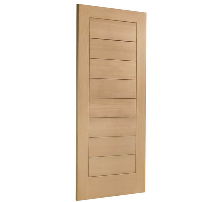 XL Joinery Modena Un-Finished Oak 8-Panels External Door