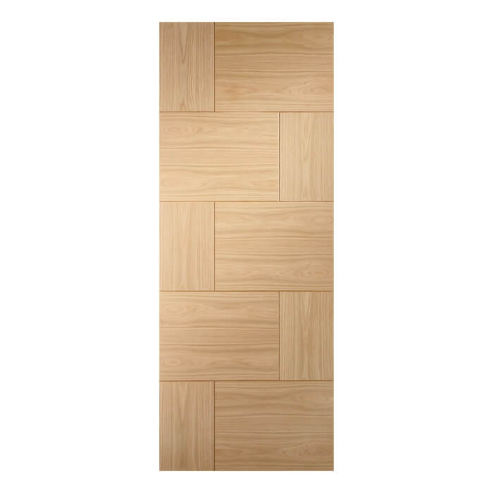 XL Joinery Ravenna Un-Finished 10-Panels Internal Oak Fire Door