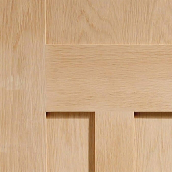 XL Joinery DX Pre-Finished Oak 4-Panels Internal Door