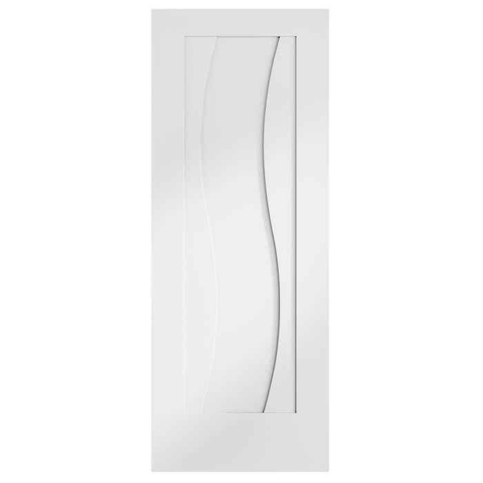 XL Joinery Florence White Primed 3-Panels Internal Door