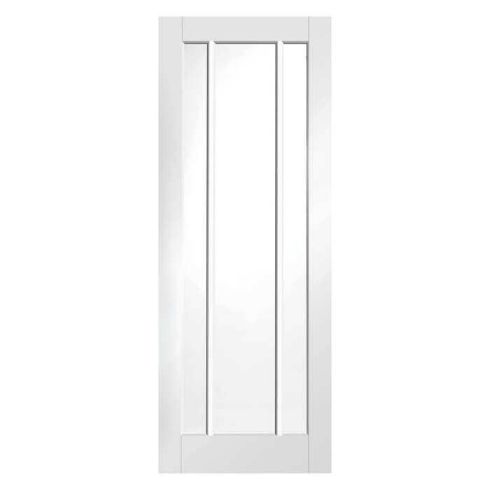 XL Joinery Worcester White Primed 3-Lites Internal Glazed Fire Door