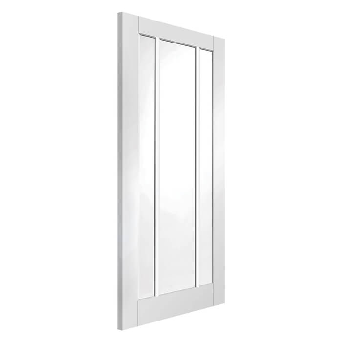 XL Joinery Worcester White Primed 3-Lites Internal Glazed Fire Door