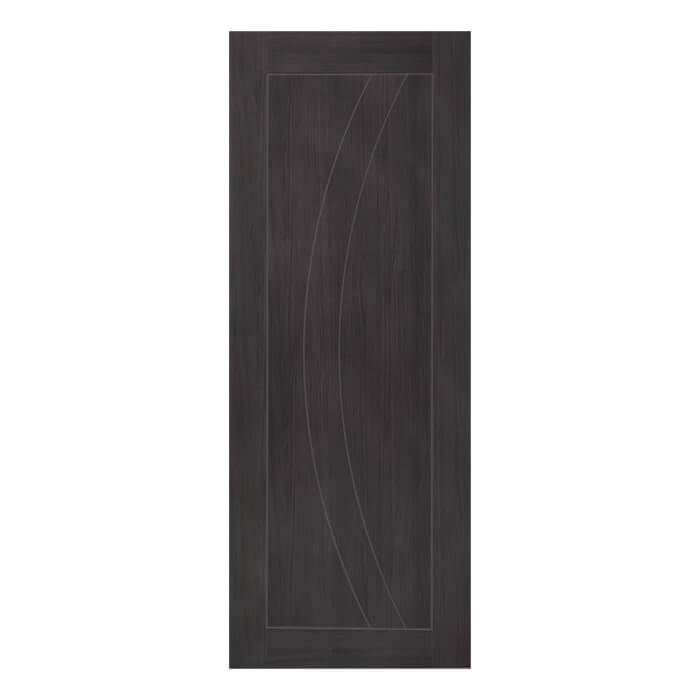 XL Joinery Salerno Laminate Umber Grey 3-Panels Internal Fire Door