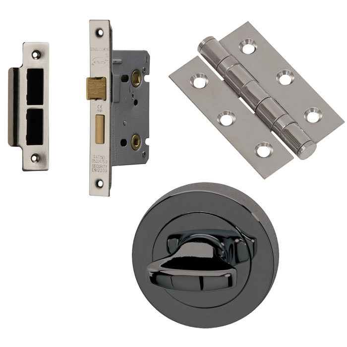 XL Joinery Neva Round Rose Bathroom Handle Pack