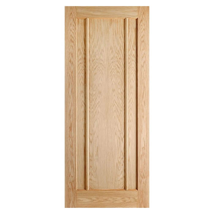 LPD Lincoln Pre-Finished Oak 3-Panels Internal Door