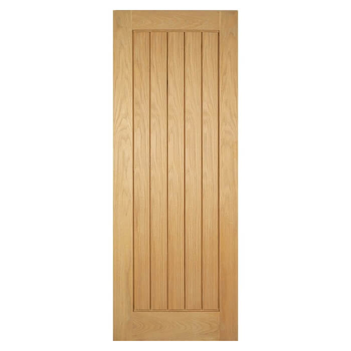 LPD Mexicano Pre-Finished Oak 1-Panel Internal Door