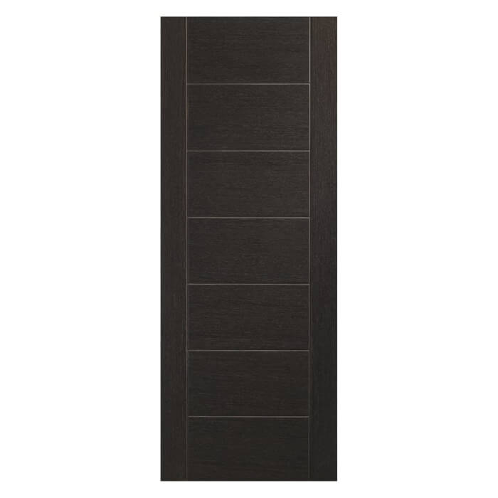 XL Joinery Palermo Pre-Finished Dark Grey 7-Panels Internal Fire Door