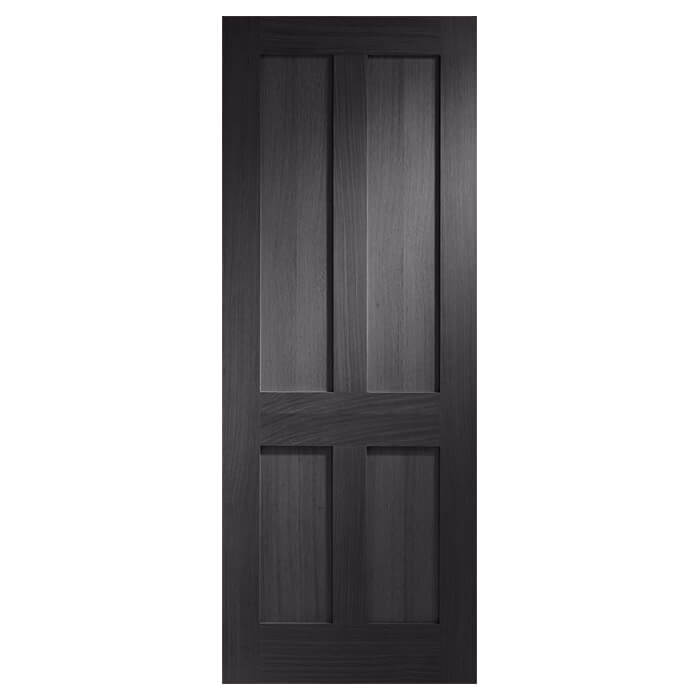 XL-Joinery Victorian Shaker Americano Oak 4-Panels Internal Fire Door