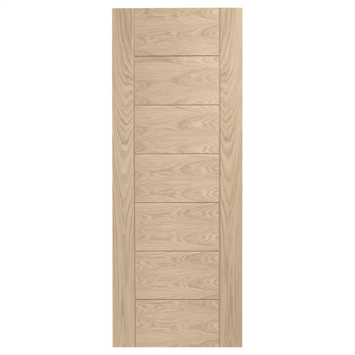 XL Joinery Palermo Essential Latte Oak 7-Panels Internal Door