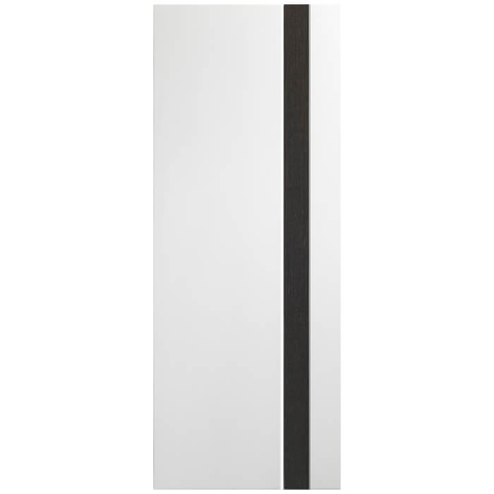 XL Joinery Praiano Pre-Finished White-Dark Grey Internal Fire Door