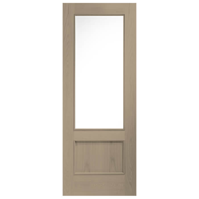 XL Joinery Andria Crema Oak 1-Panel 1-Lite Internal Glazed Door