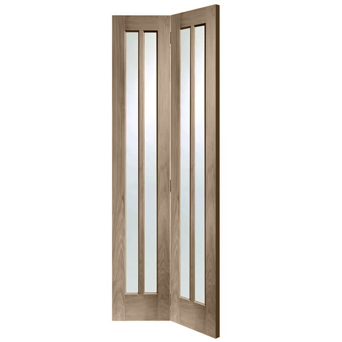 XL Joinery Worcester Cappuccino Oak 4-Lites Internal Bi-Fold Glazed Door