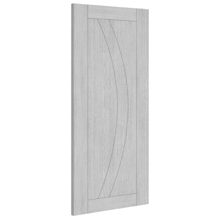 Deanta Ravello Pre-Finished Light Grey Ash 3-Panels Internal Door