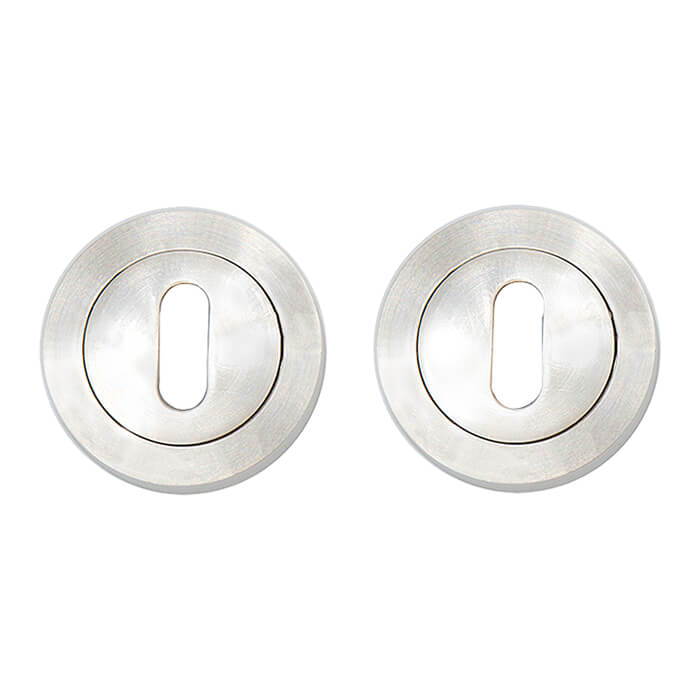 Deanta Round Escutcheon Pair