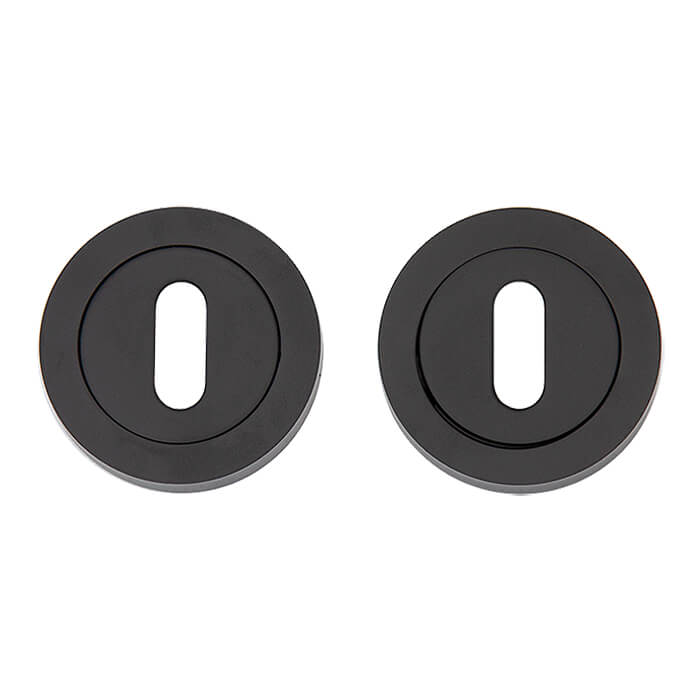 Deanta Round Escutcheon Pair