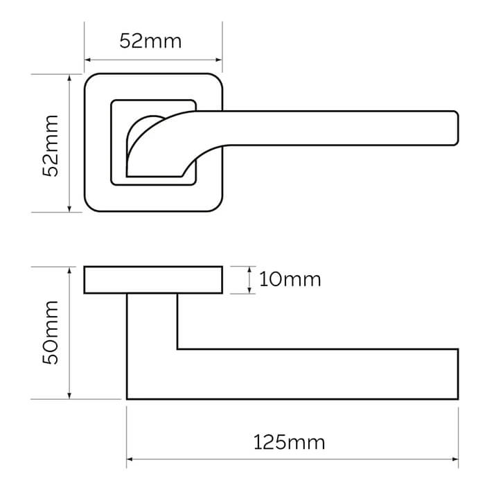 JB Kind Austin Door Handle Latch Pack