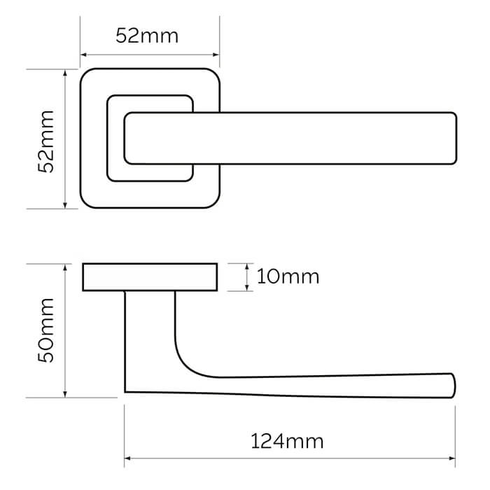 JB Kind Denver Door Handle Latch Pack