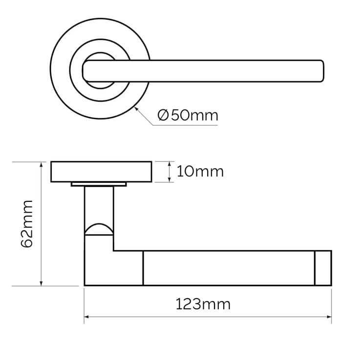 JB Kind Seattle Door Handle Latch Pack