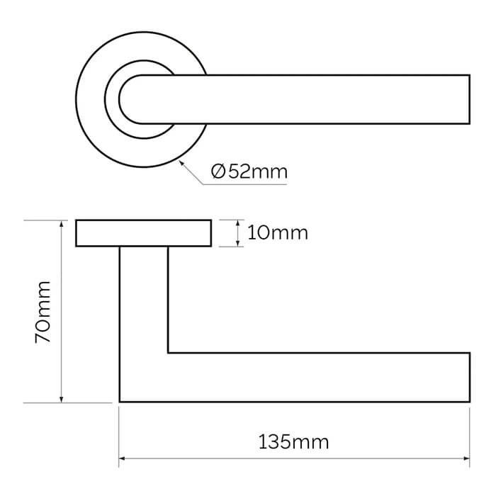 JB Kind Phoenix Door Handle Latch Pack