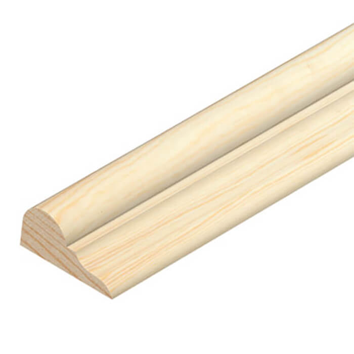 Cheshire Mouldings Pine Decorative Broken Ogee - Bundle Of 30 - 8mm x 2400mm