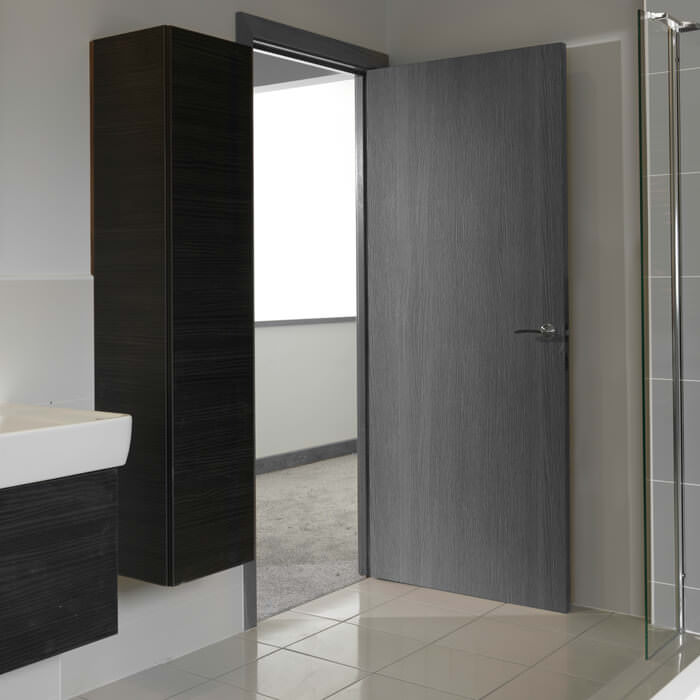 JB Kind Pintado Pre-Finished Mid Grey Internal Flush Door