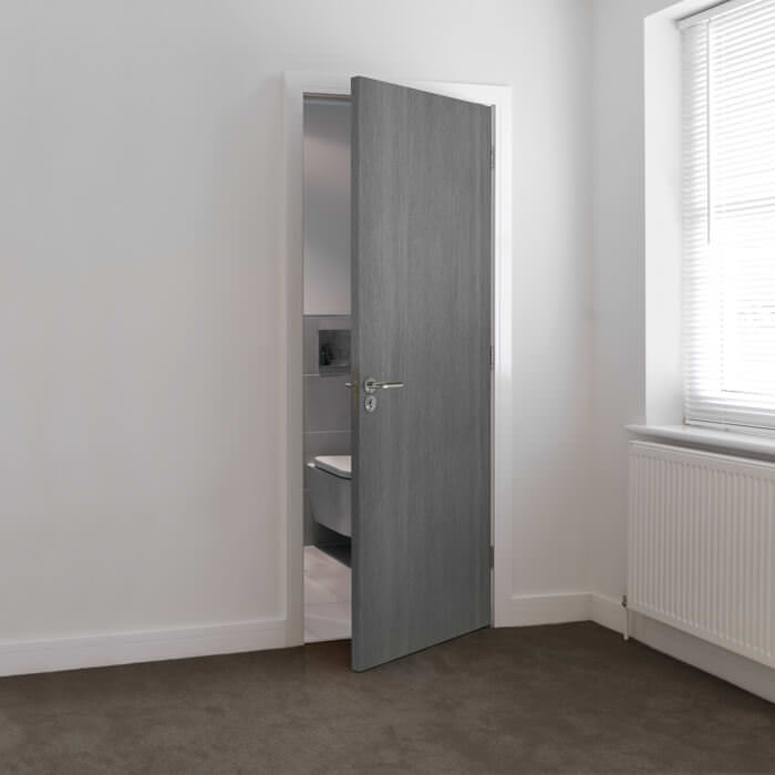 JB Kind Pintado Pre-Finished Mid Grey Internal Flush Door