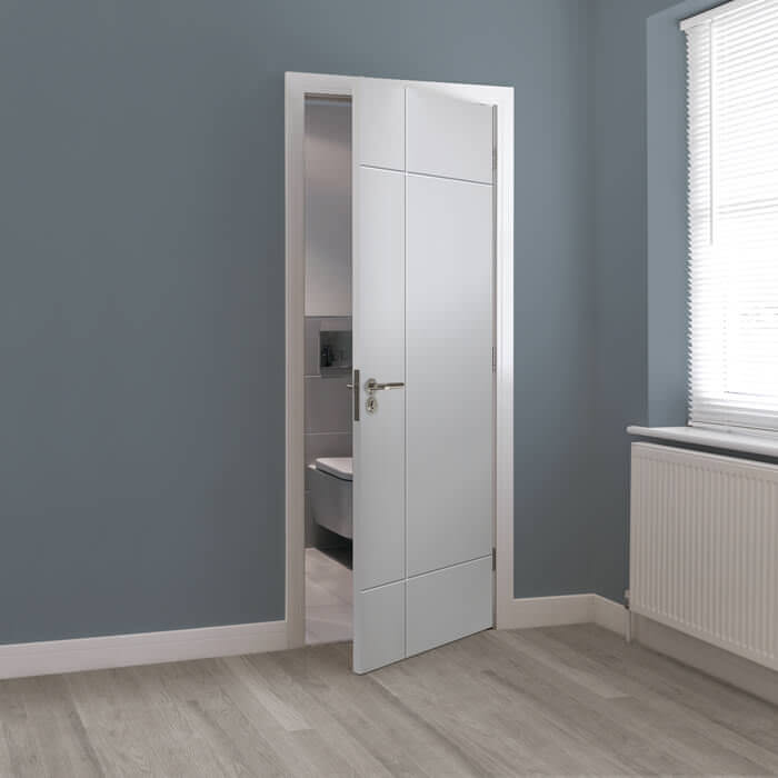 JB Kind Lyric White Primed Internal Flush Fire Door