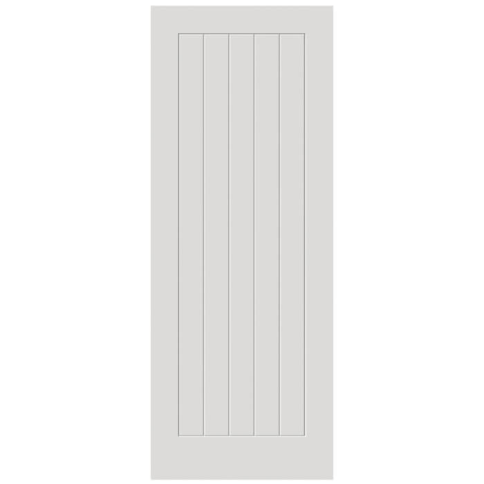 JB Kind Thames White Primed 5-Panels Internal Door