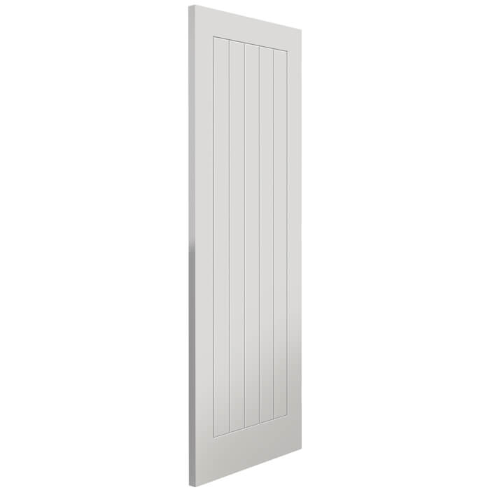 JB Kind Thames White Primed 5-Panels Internal Door