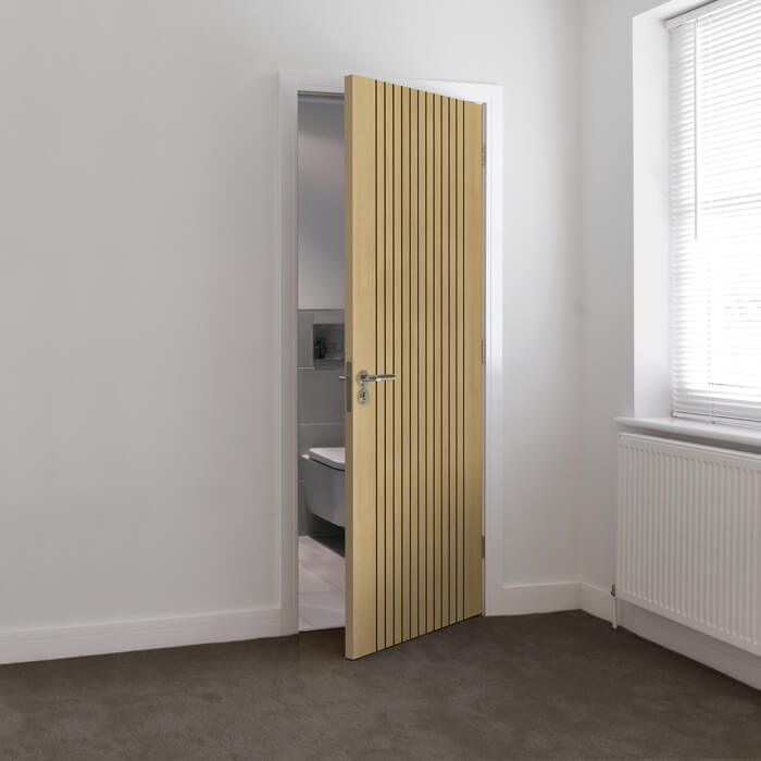 JB Kind Aria Pre-Finished Oak Laminate Internal Fire Door