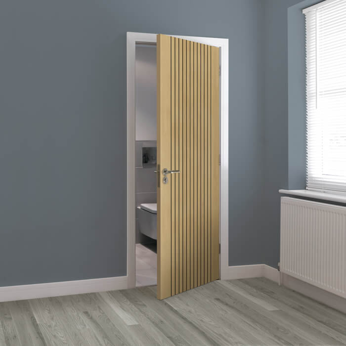 JB Kind Aria Pre-Finished Oak Laminate Internal Door