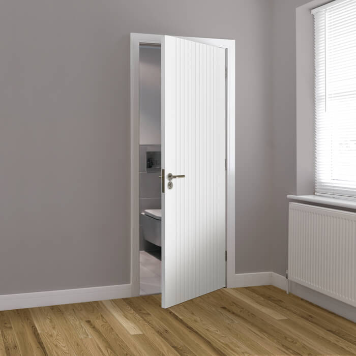 JB Kind Aria White Primed Internal Door