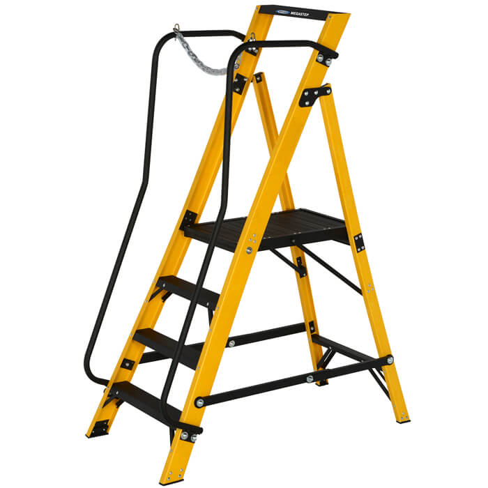 Werner Megastep Fibreglass Stepladder