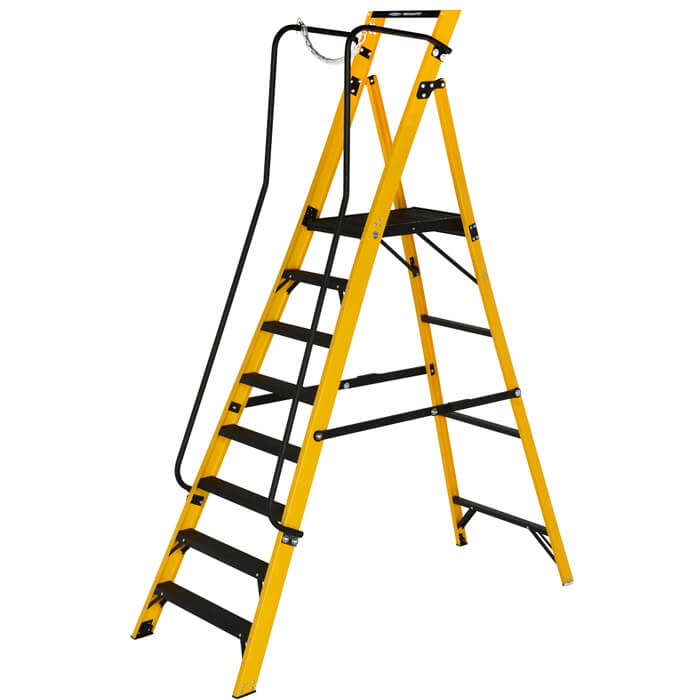 Werner Megastep Fibreglass Stepladder