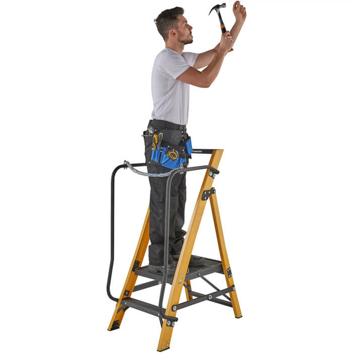 Werner Megastep Fibreglass Stepladder