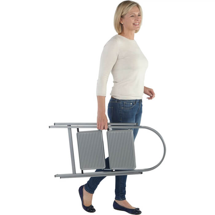 Werner Handy Grey Stepstool