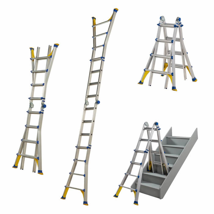 Werner 4 Way Telescopic Multi-Purpose ladder