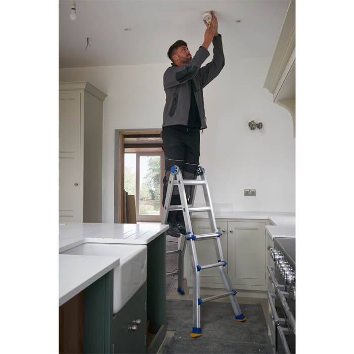 Werner 4 Way Telescopic Multi-Purpose ladder