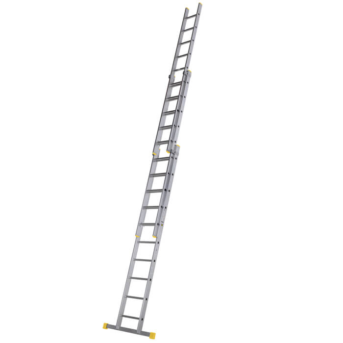 Werner Square Rung Triple Extension Ladder