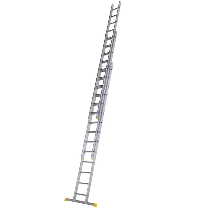 Werner Square Rung Triple Extension Ladder