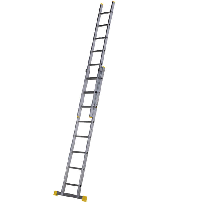 Werner Square Rung Double Extension Ladder