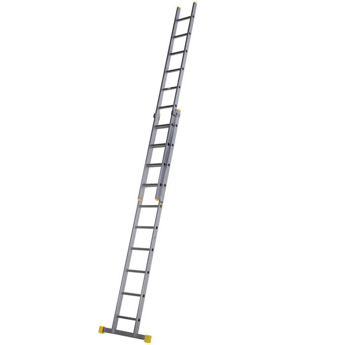 Werner Square Rung Double Extension Ladder